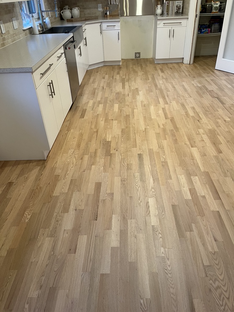 Kelowna Home — White Oak Rescue after refinishing