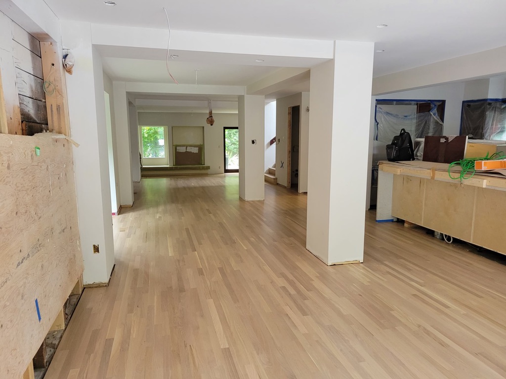 Vancouver Home — Renovation & Splice-In after refinishing